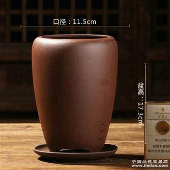 憶蘭陶藝精品紫砂蘭花盆 傳統(tǒng)工藝與現(xiàn)代場地的完美結(jié)合